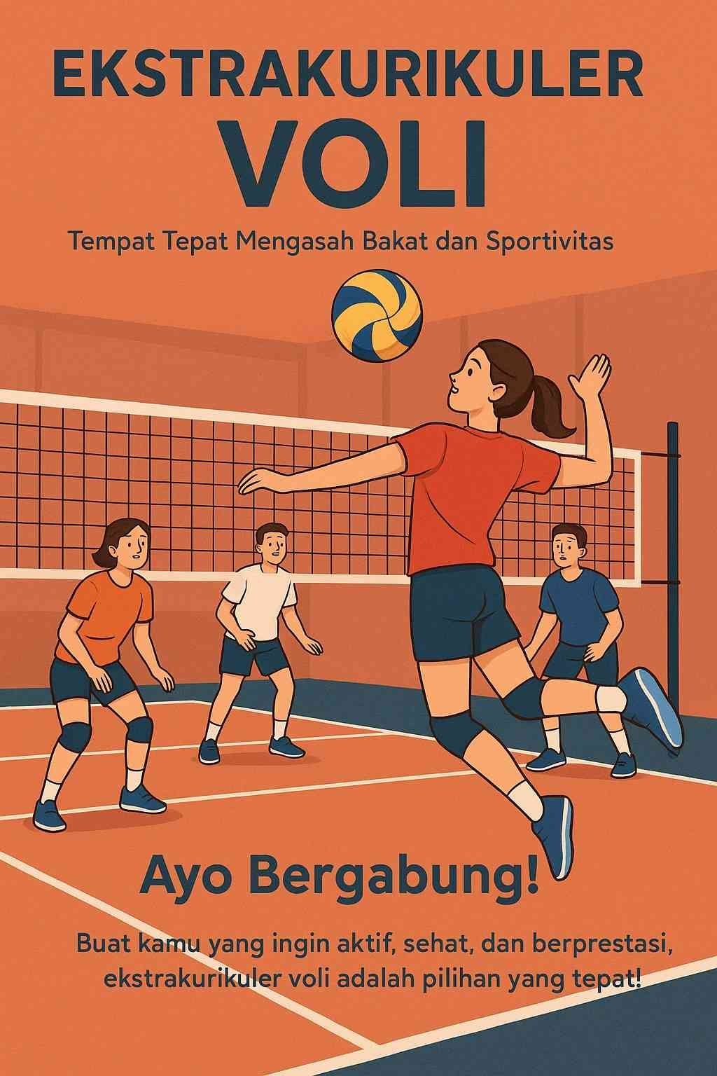 Ekstrakurikuler Bola Voli
